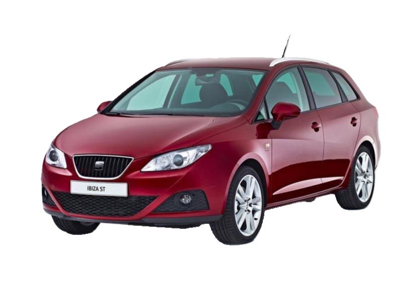 Seat Ibiza kombi 2010-2017 integrované lyžiny
